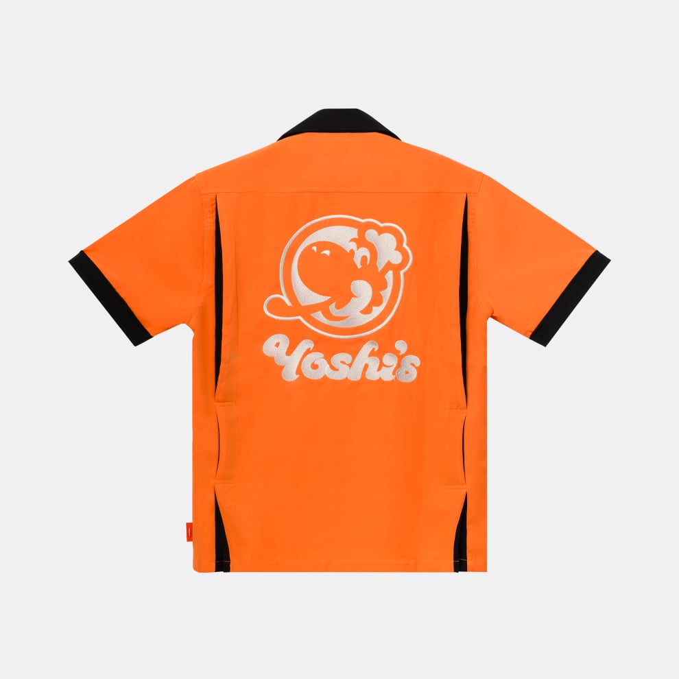 Nintendo Super Mario Kart World Yoshi Bowling Shirt