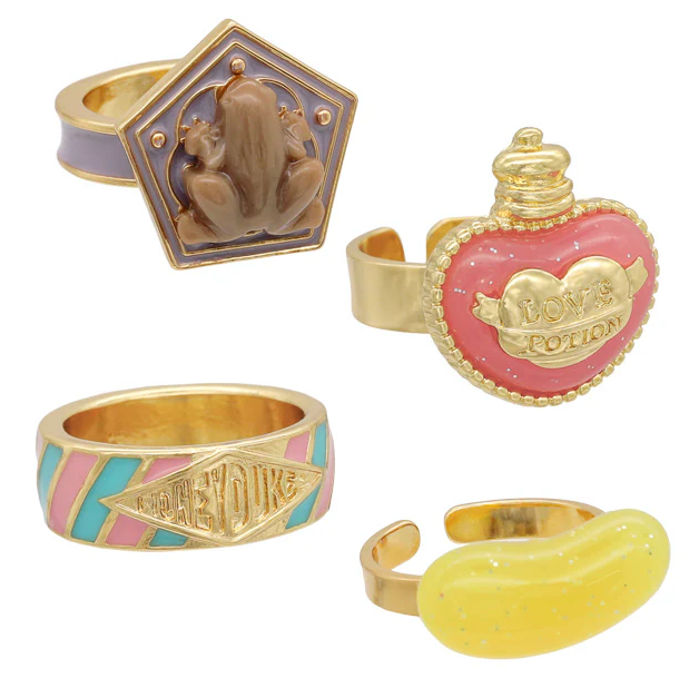 The Wizarding World of Harry Potter™ Honeydukes™  Ring set (4 pieces) - Universal Studios Japan