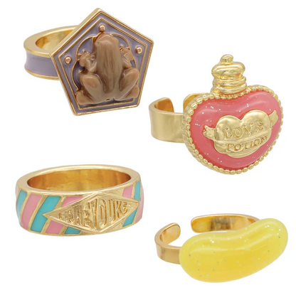 The Wizarding World of Harry Potter™ Honeydukes™  Ring set (4 pieces) - Universal Studios Japan