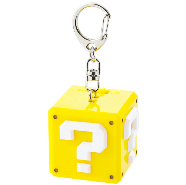 Super Nintendo World™ Question mark block sound keychain - Universal Studios Japan