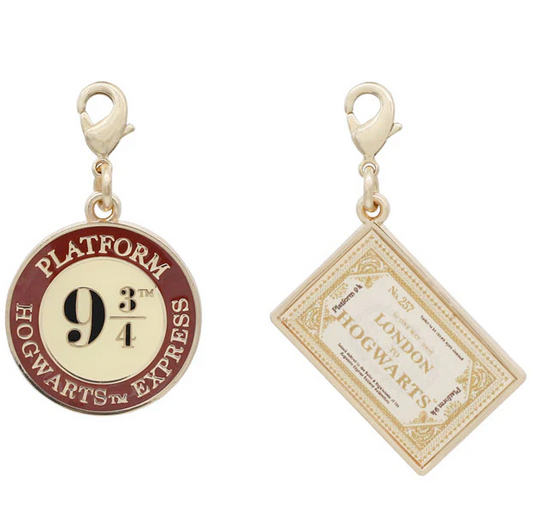 The Wizarding World of Harry Potter™ Platform 9 and 3/4™  Charm set (2 pieces) - Universal Studios Japan