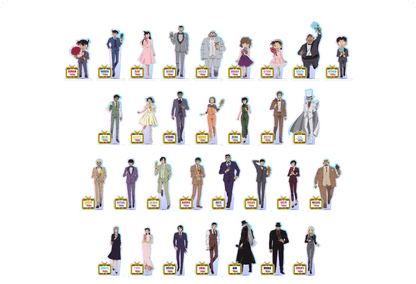 Conan 30th Anniversary Acrylic Stands (31 types in total)