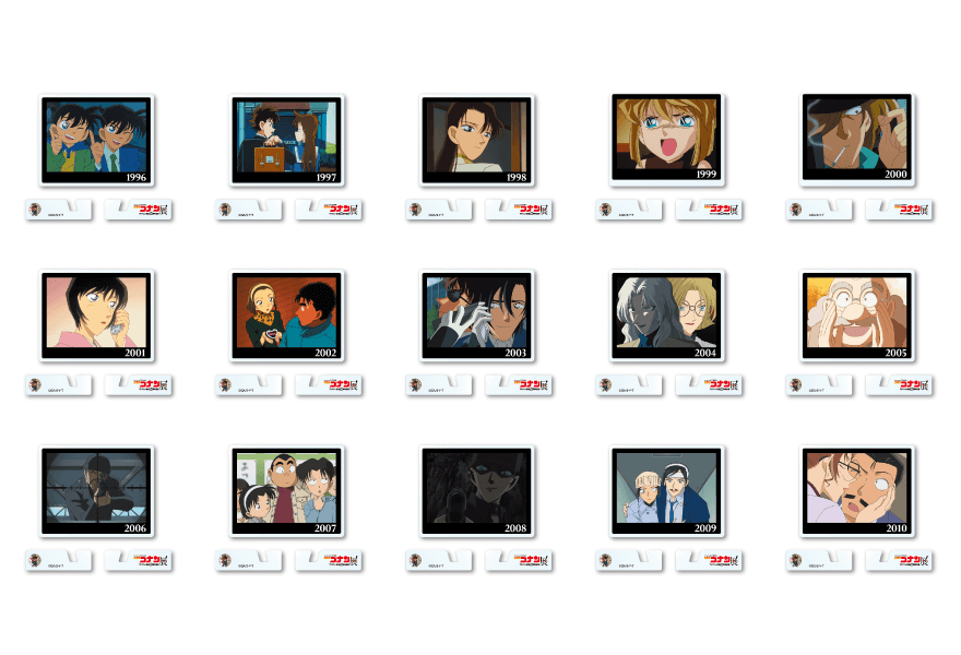 Conan 30th Anniversary Acrylic Magnet Vol. 1 (15 types/ random)
