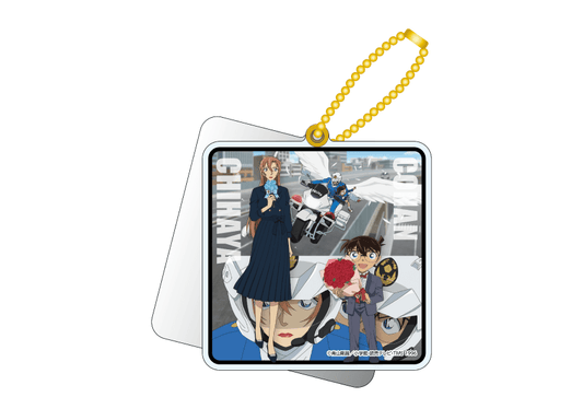 Conan 30th Anniversary Slide mirror Keychain
