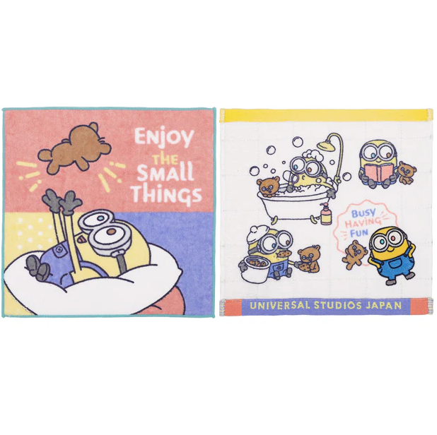 Minion Bob Mini towel set (2 pieces) - Universal Studios Japan