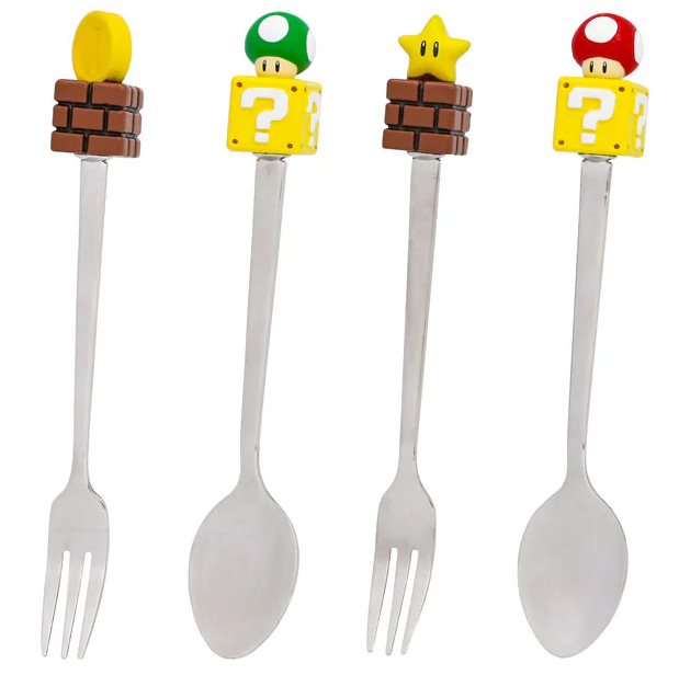 Super Nintendo World™ Cutlery set (4 pieces) - Universal Studios Japan