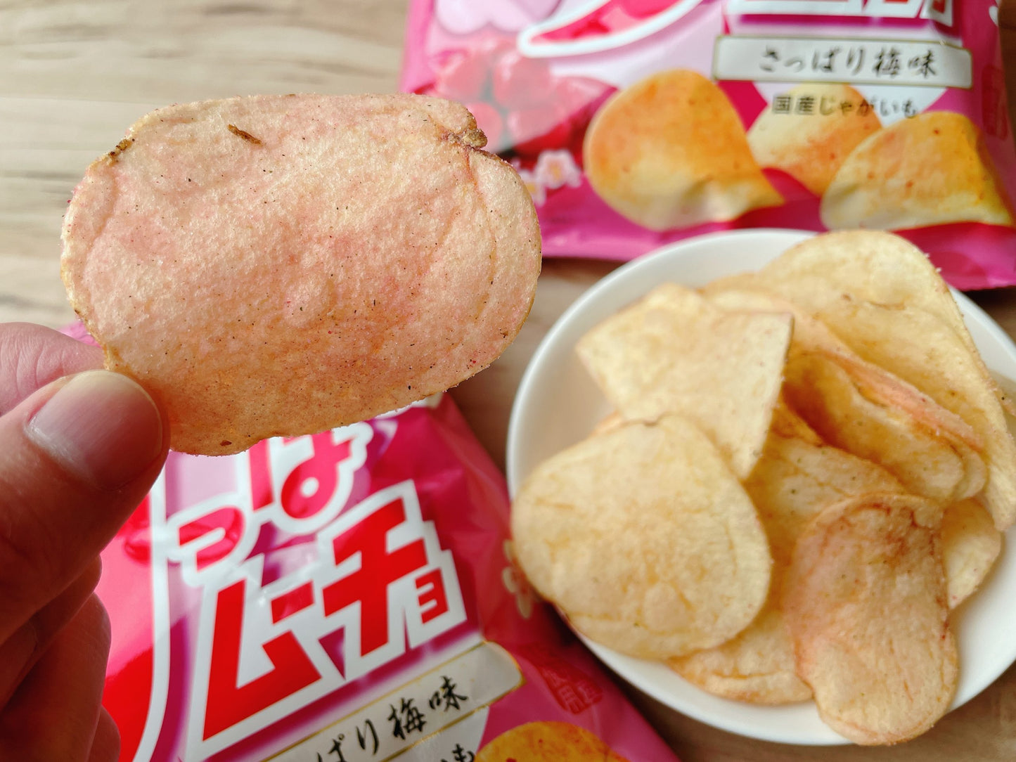 Suppamucho Potato Chips ( Ume Flavor)