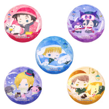 قم بتحميل الصورة في عارض الصور، Attack on Titan x Sanrio Characters - Pin Badge A (Random 1pc)