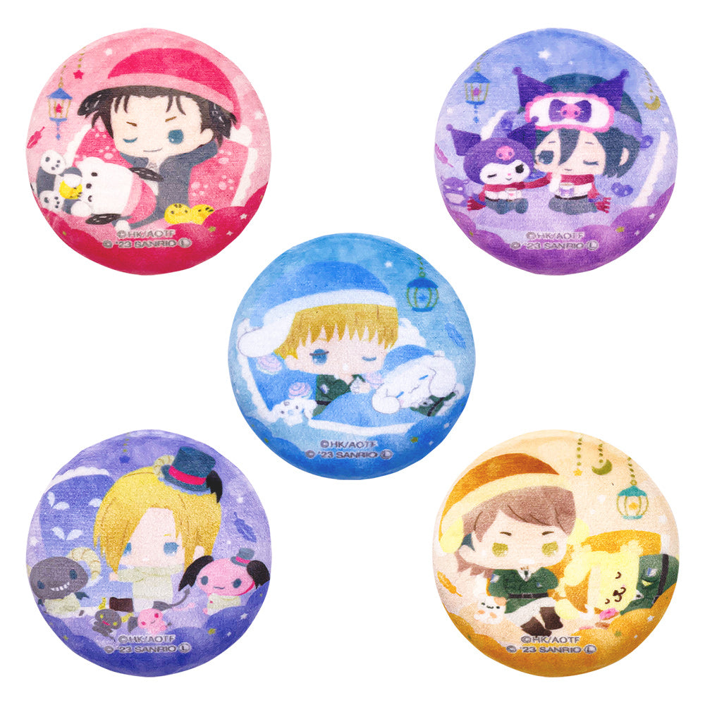 Attack on Titan x Sanrio Characters - Pin Badge A (Random 1pc)