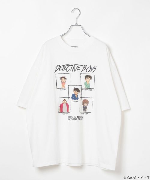 BAYFLOW Detective Conan , Detective Team T-shirt (White)