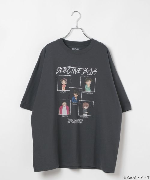 BAYFLOW Detective Conan , Detective Team T-shirt (Black)