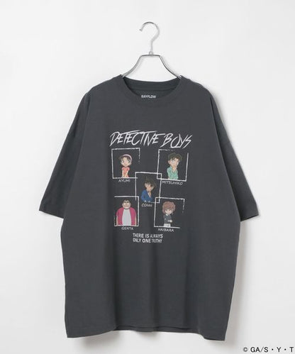 BAYFLOW Detective Conan , Detective Team T-shirt (Black)