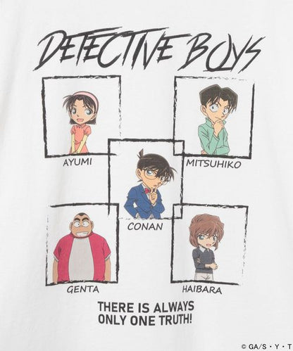 BAYFLOW Detective Conan , Detective Team T-shirt (White)
