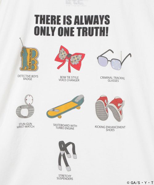 BAYFLOW Detective Conan Team Items T-Shirt (White)