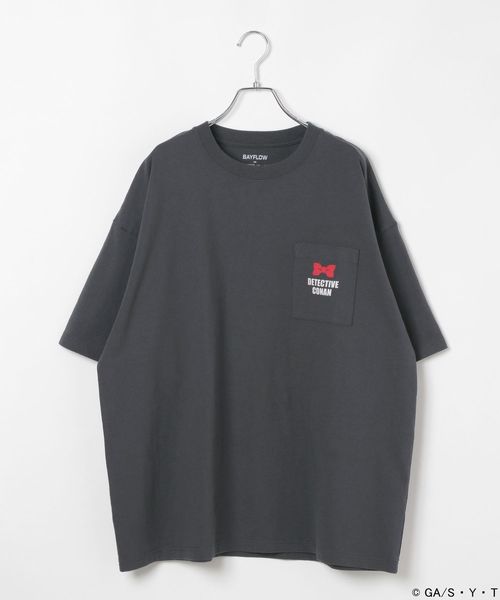 BAYFLOW Detective Conan Team Items T-Shirt (Black)