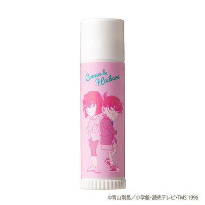 Detective Conan Lip Cream & Lip Stand Set (Citrus Mint Flavor) - Conan & Haibara