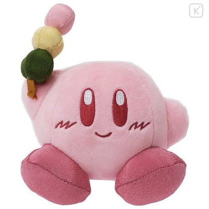 Kirby of the Stars Fluffy Three-Color Dango Plush Toy S