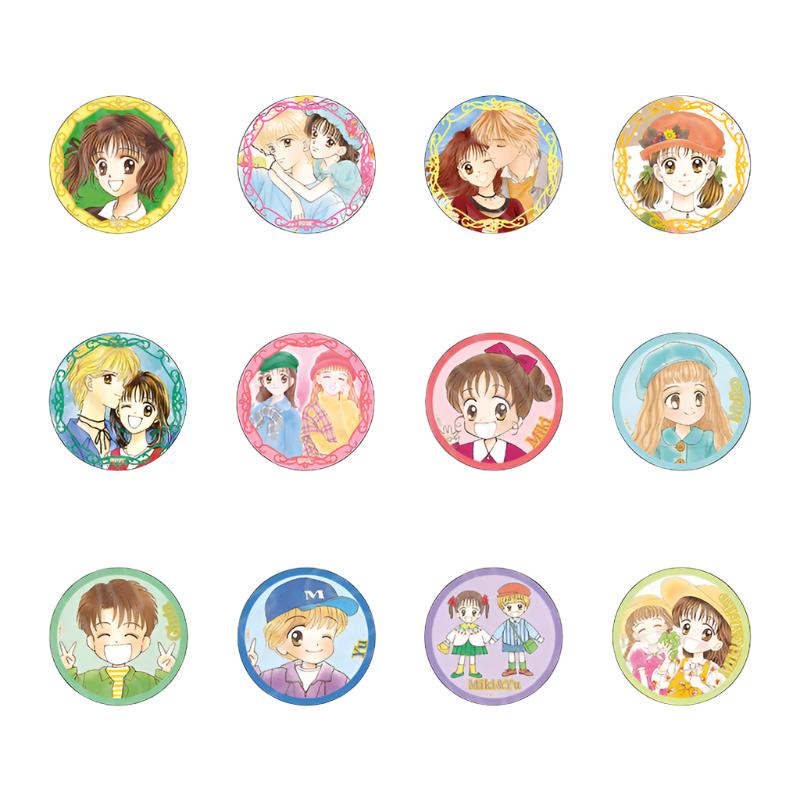 Marmalade Boy Can Badge (Random) - Yoshizumi Wataru's 40th anniversary Exhibition