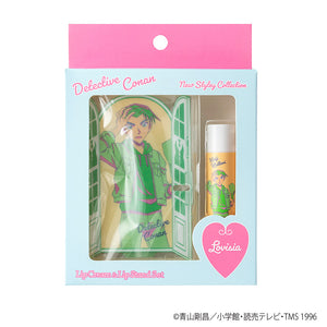 Detective Conan Lip Cream & Lip Stand Set (Citrus Mint Flavor) - Heiji Hattori