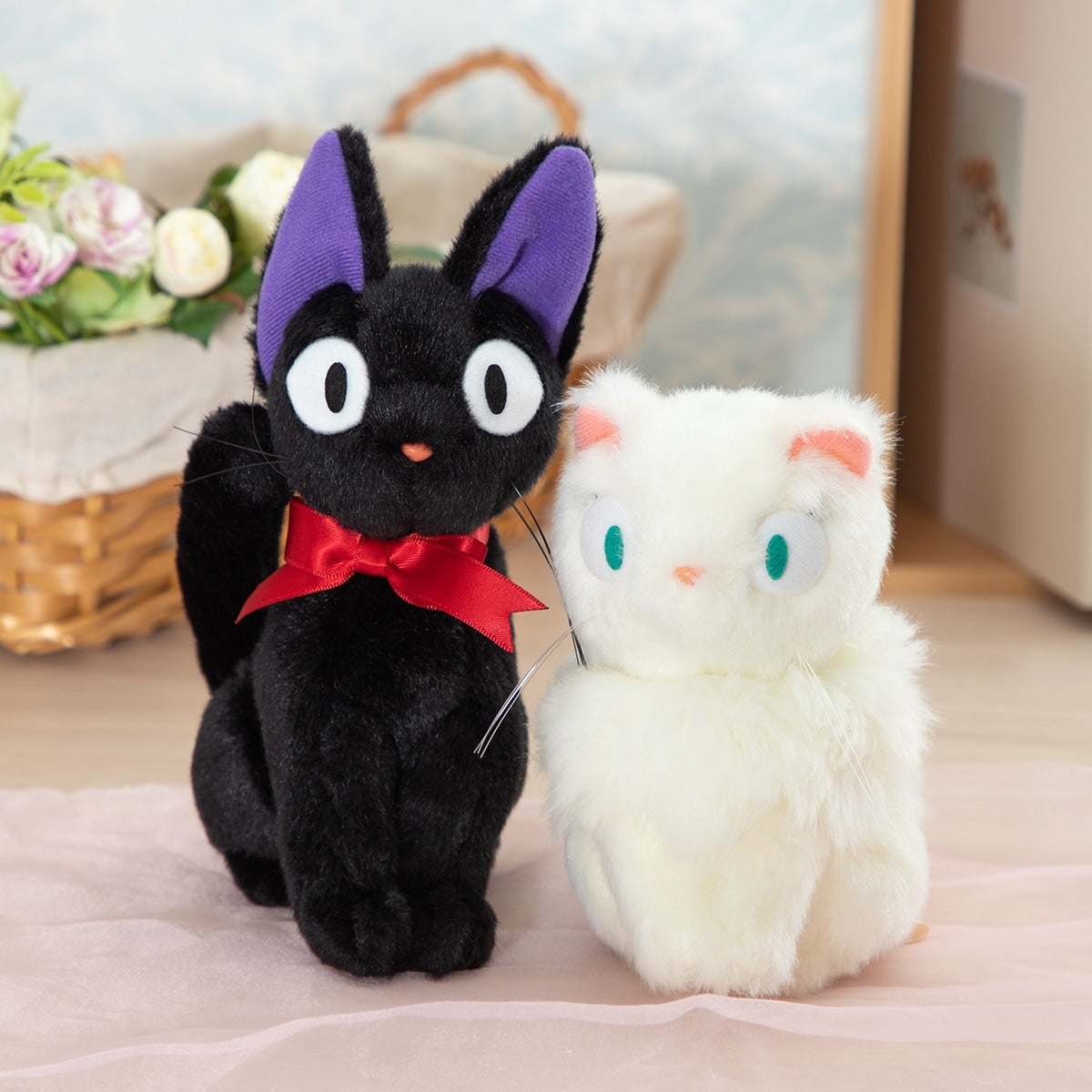 Studio Ghibli Kiki's Delivery Service Jiji Plush Toy S 8.7in
