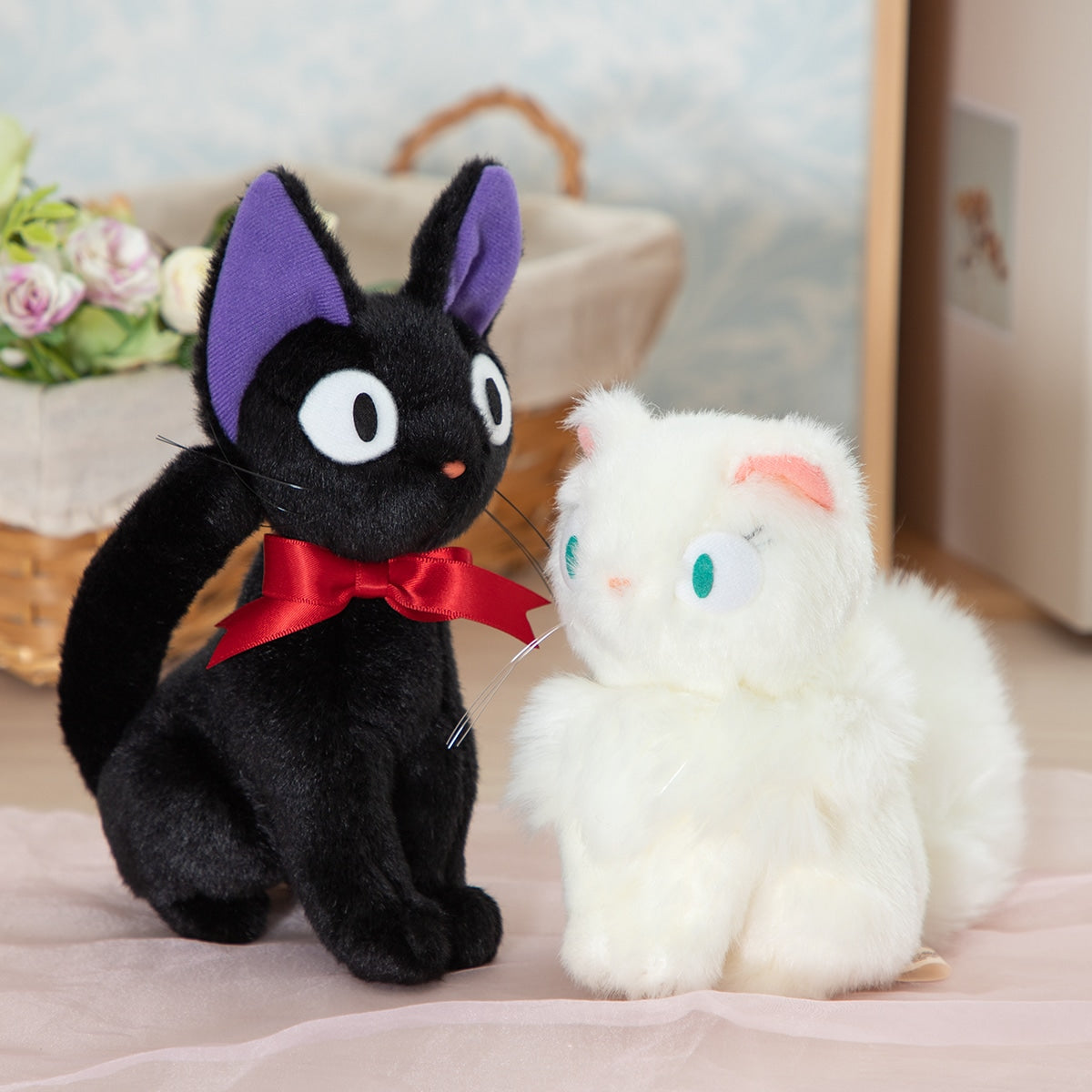 Studio Ghibli Kiki's Delivery Service Jiji Plush Toy S 8.7in