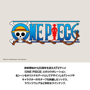 TV Animation One Piece 25th - One Piece Graphic T-shirt & Short Pants Set (XS~3XL)