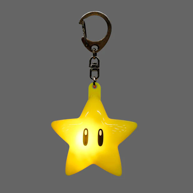 Super Nintendo World™ Superstar Luminous Key Chain - Universal Studios Japan
