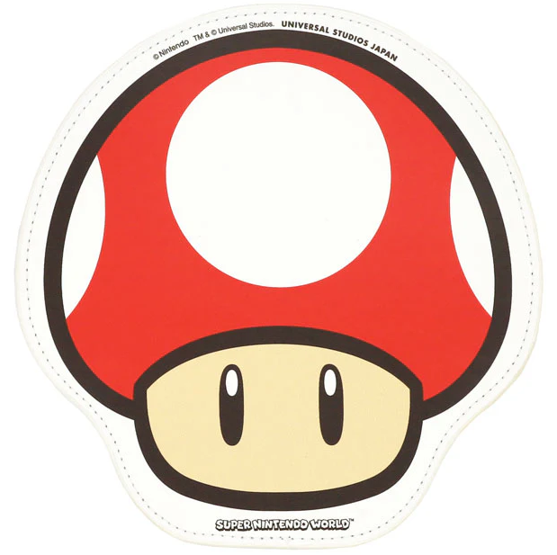 Super Nintendo World™ Super Mushroom Mouse Pads - Universal Studios Japan