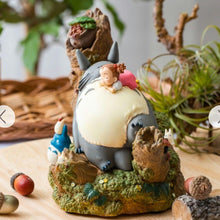 قم بتحميل الصورة في عارض الصور، My Neighbor Totoro Music Box Figurines (Totoro &amp; Mei-chan)- Studio Ghibli