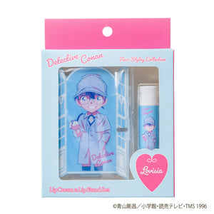 Detective Conan Lip Cream & Lip Stand Set (Citrus Mint Flavor) - Conan Edogawa