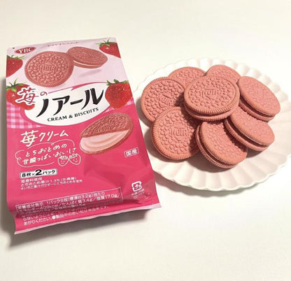 Noir Cream & Biscuit Strawberry (16 pcs)