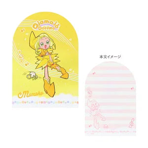 Ojamajo Doremi die-cut memo pad, 6 designs [M size 1/2] - Doremi Official Store