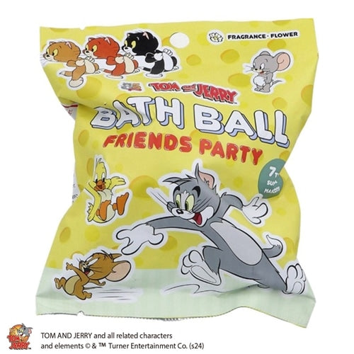 Tom and Jerry Friends Party Bath Ball with Surprise Mascot