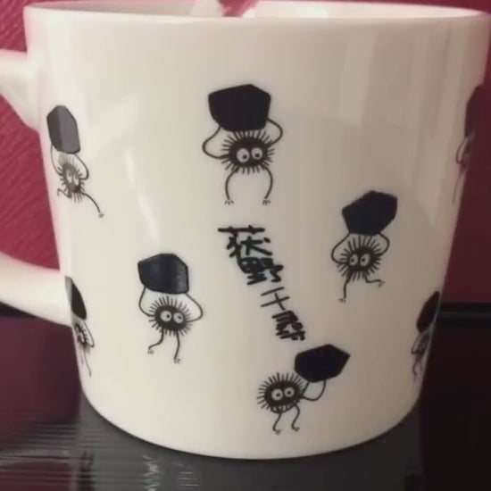 Donguri Republic Spirited Away No-Face and Soot Sprites Magic Mug 4990593302253