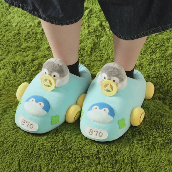 Koupen-chan Plush Room Shoes Soft Character Slippers One Size