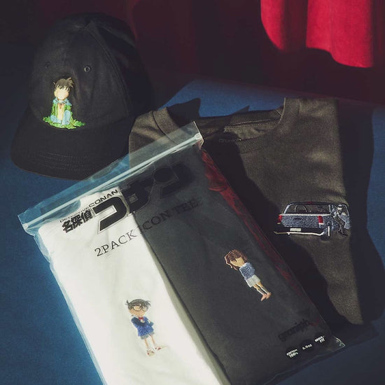 Detective Conan 2-Pack Icon T-Shirt Unisex Black