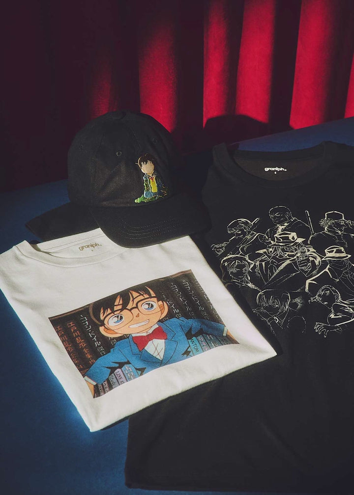 Detective Conan The Shrunken Detective Unisex Baseball Cap Black