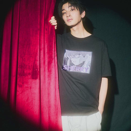 Detective Conan Sherry Unisex T-Shirt Black Graphic Print Tee