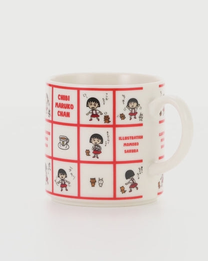 Chibi Maruko-chan 35th Anniversary Ceramic Mug 12 fl oz CM33-11
