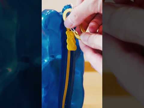 Sun-Star Stationery Gummy Bear Pen Pouch Hawaiian Blue