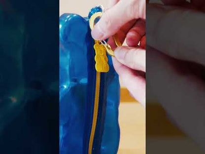 Sun-Star Stationery Gummy Bear Pen Pouch Hawaiian Blue