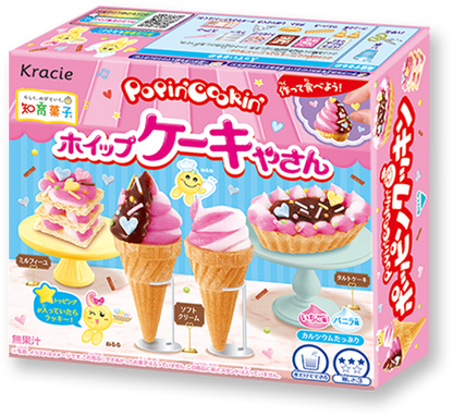 Popin' Cookin' Whipped Cake Shop DIY Chocolate