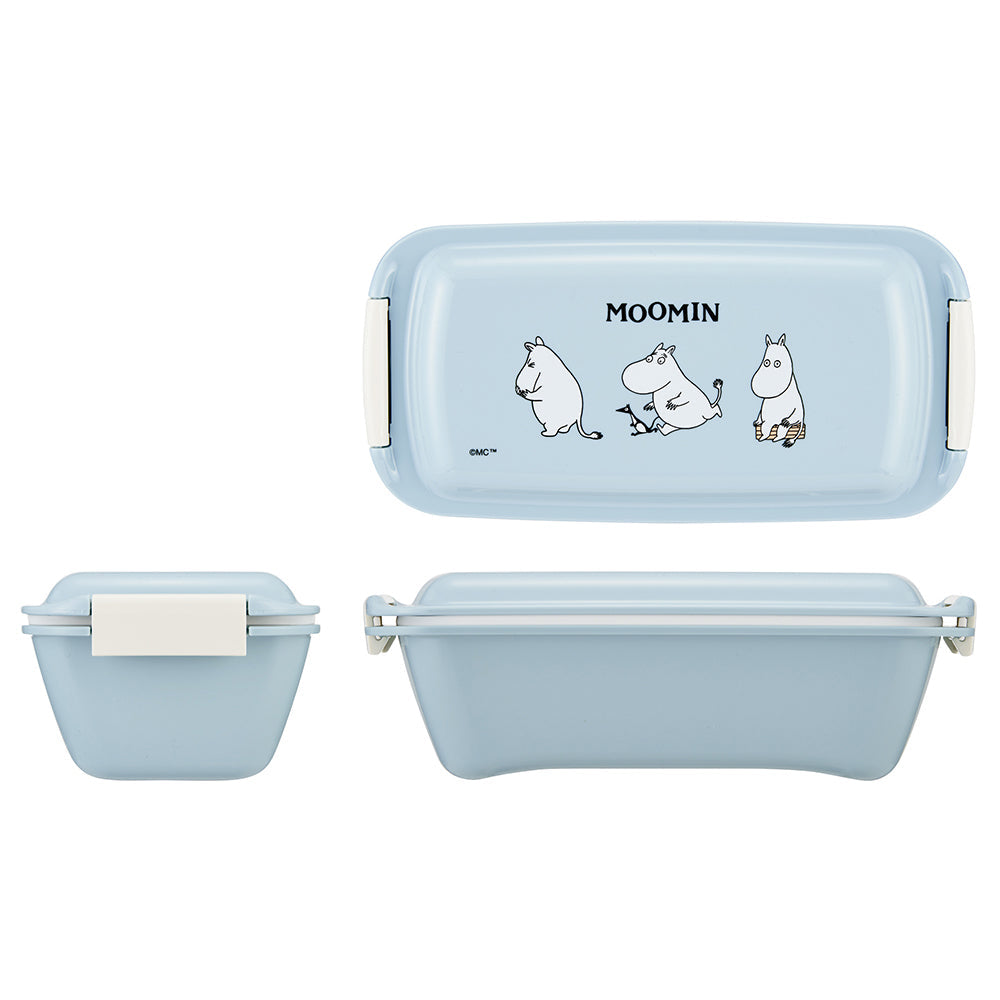 Skater Moomin Dome Lunch Box 530ml Unique Face