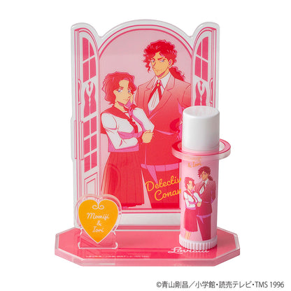 Detective Conan Lip Cream & Lip Stand Set (Citrus Mint Flavor) - Momiji & Iori