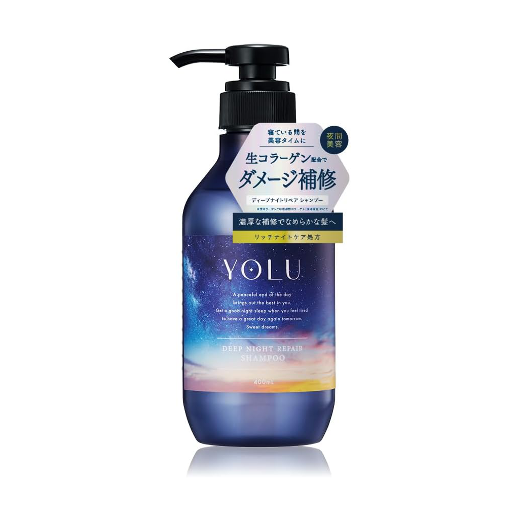 YOLU Shampoo Deep Night Repair Luxurious Bergamot & Musk scent