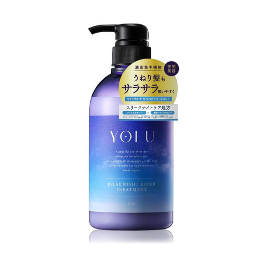 YOLU Treatment Relax Night Repair Pear & Geranium scent for Moisturizing