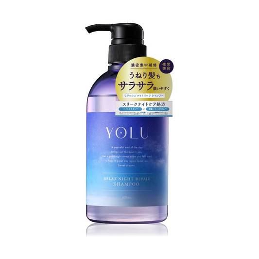 YOLU Shampoo Relax Night Repair Pear & Geranium Scent