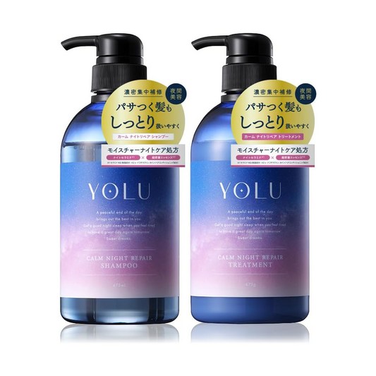 YOLU Shampoo & Treatment Set Calm Night Repair Moisturizing