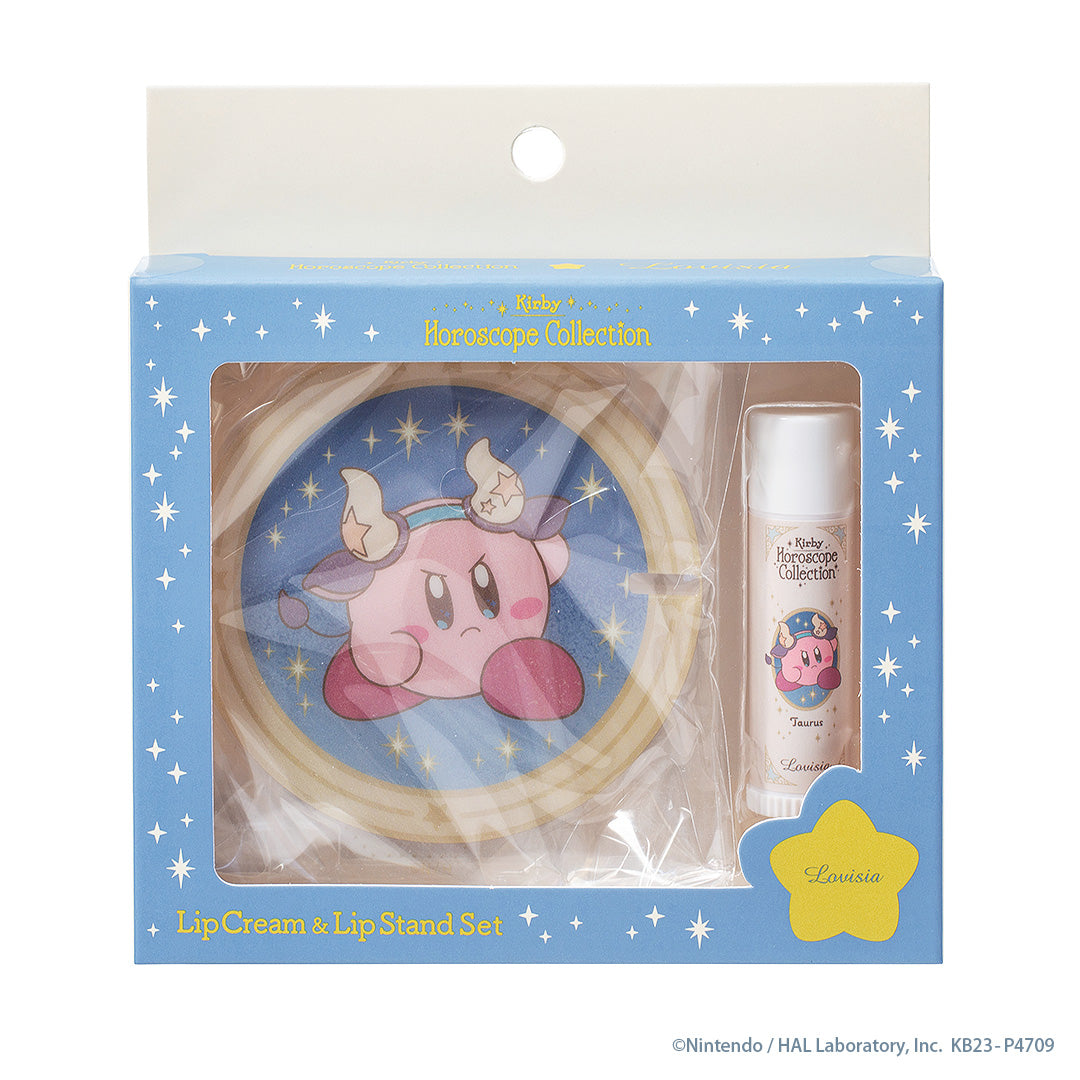 Kirby Lip Cream & Lip Stand Set (Citrus Mint Flavor) - Horoscope Series - Taurus