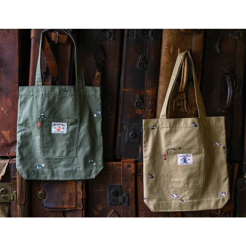 My Neighbor Totoro Embroidered Tote Bag 4990593489411